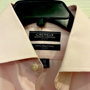 Cremieux Dress Shirt 15.5 34 Slim NWOT